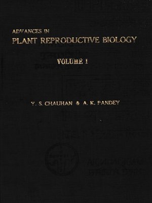 cover image of Advances In Plant Reproductive Biology